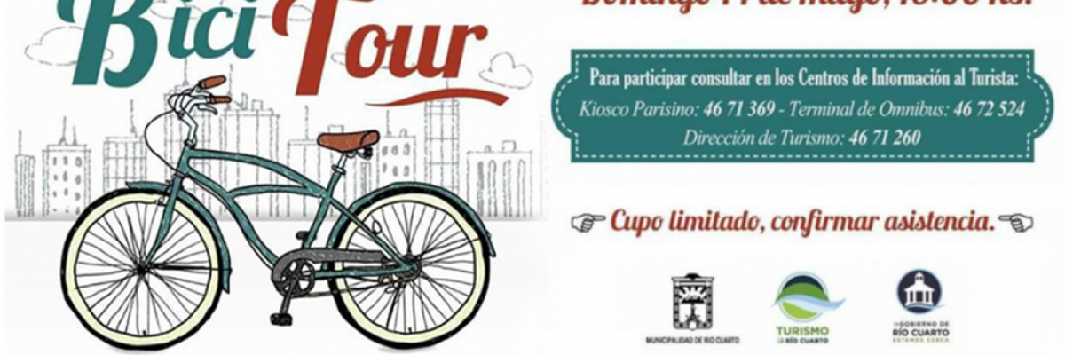 Come pedal to Río Cuarto